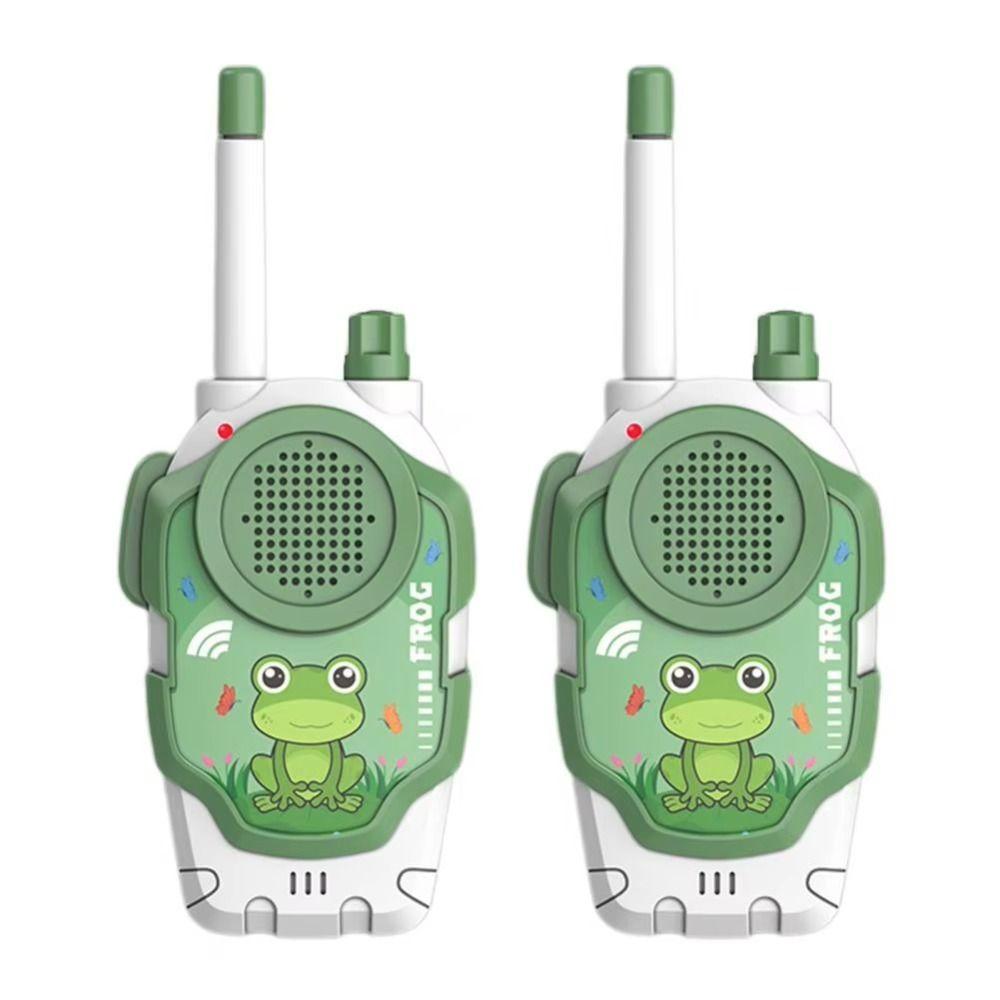 2Pcs Parent-child Interaction Kids Walkie Talkie Toys Long-distance Radio Phone  Boy/Girl