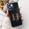 For Oppo Reno 14F CPH2743 Case For Oppo Reno14 F Cover Transparent Luxury A-Z Letters Fashion Flowers Crown Soft Bumper Casing