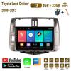 Android Car Radio Carplay For Toyota Land Cruiser Prado J150 2009 -2013 Multimedia Video Player GPS Navigation WIFI 2+32GB