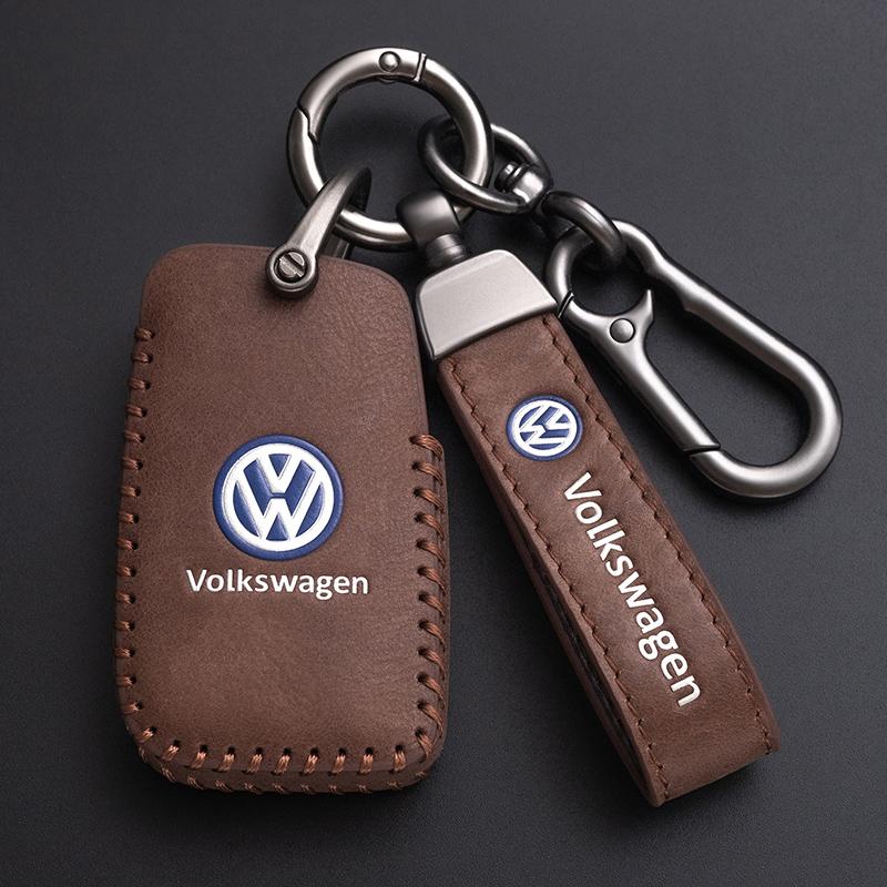 For VOLKSWAGEN Car smart Key Cover Case Shell Fob Holder Protector for VW Polo A7 Kodiaq Seat Ateca Leon Golf 7 MK7 VII Tiguan a