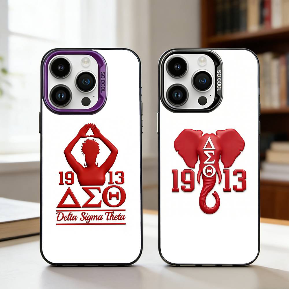 Чехол для телефона D-Delta S-Sigma Theta Для iPhone17,16,15,14,13,12,11,Pro,MAX Серый Матовый Силиконовый Черный Чехол