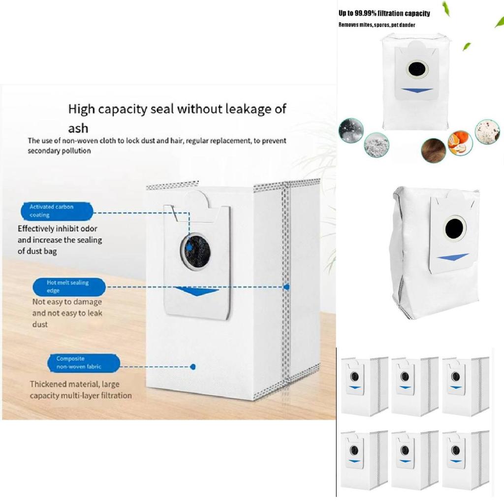 Для Ecovacs Deebot X5 Pro X5 Omni Мешки для пыли для уборки дома