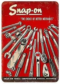 UOAIUDT Vintage Tools Tin Sign Metal Poster Retro Plaque Wall Decor Gift For Garden Men Cave Garage Living Room Cinaluminum