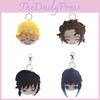 Adorable Plush Keychain Tanjiro Zenitsu Giyu Kyojuro Anime-inspired Soft Stuffed Coin Pouch