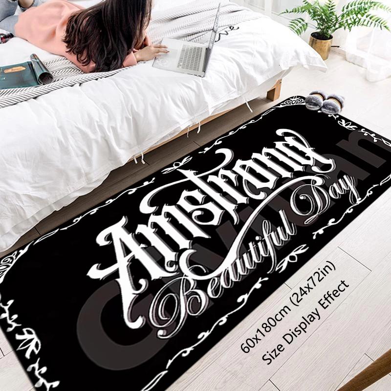 Inside Carpet Black Personality Entrance Doormat Living Room Rugs Foot Carpets Bathroom Rug Floor Mats Non-slip Hallway Mat