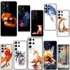 Чехол с акварельной живописью «Лиса» для Samsung Galaxy S21 S22 Ultra S20 FE S8 S9 S10 Note 10 Plus Note 20 Ultra Coque