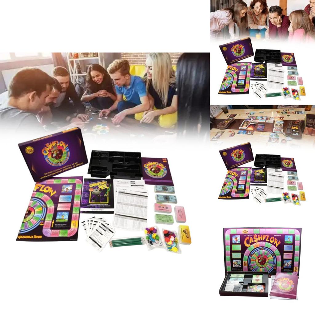 Денежный поток Карточная игра Инвестиции Финансовая Для семьи и друзей