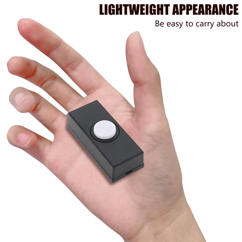 Проводка Дверные звонки Кнопки Настенные выключатели дверных звонков Пластиковая жесткая проводка Нажимная кнопка Подсвеченная кнопка дверного звонка