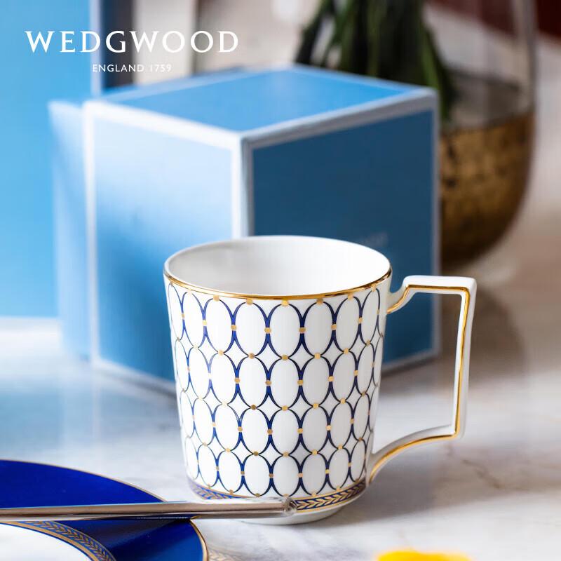 Wedgwood Gilded Rhapsody Blue Mug