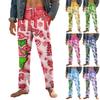 Men's Home Soft Pajama Pants Drawstring With Pockets Casual Sports Pants