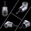 105 Degree Angle Screwdriver Set 1/4 Inch Hex Bit Socket Socket Holder Adapter Adjustable Bits Drill Bit Angle Screw Driver Tool for Home