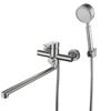 jdf-cw-440 stainless steel long-neck faucet w/ hand sprayer