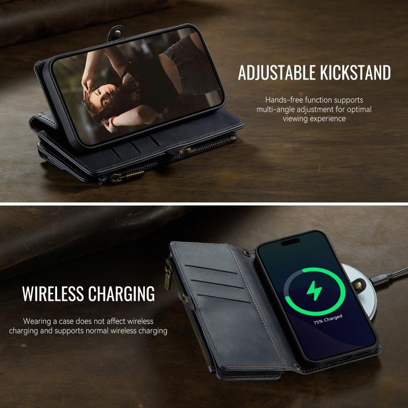 Длинный шнурок, откидной кожаный чехол для телефона для Samsung Galaxy S25 FE S24 Ultra S23 Plus S22 S21 S20 A17 A16 A56 A15 A55 A14 A54 A13 A53, чехол-кошелек на молнии