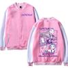 European and American trend witch hunting group Korean version casual hoodie women's plus size baseball jacket autumn and winter coat  5992 KTB