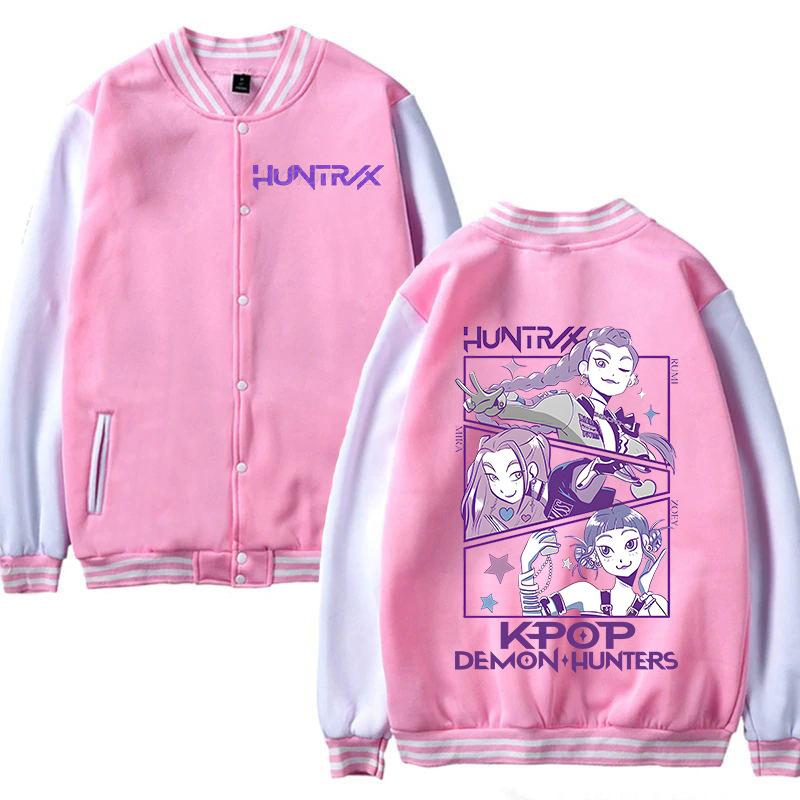 European and American trend witch hunting group Korean version casual hoodie women's plus size baseball jacket autumn and winter coat 5992 KTB