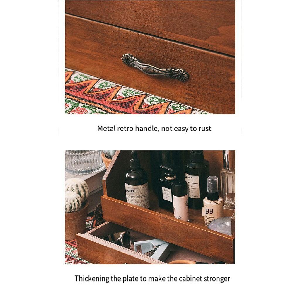 Пыленепроницаемые деревянные шкафы для хранения вещей, винтажные деревянные органайзеры для хранения ювелирных изделий, ящики для хранения, домашняя коробка