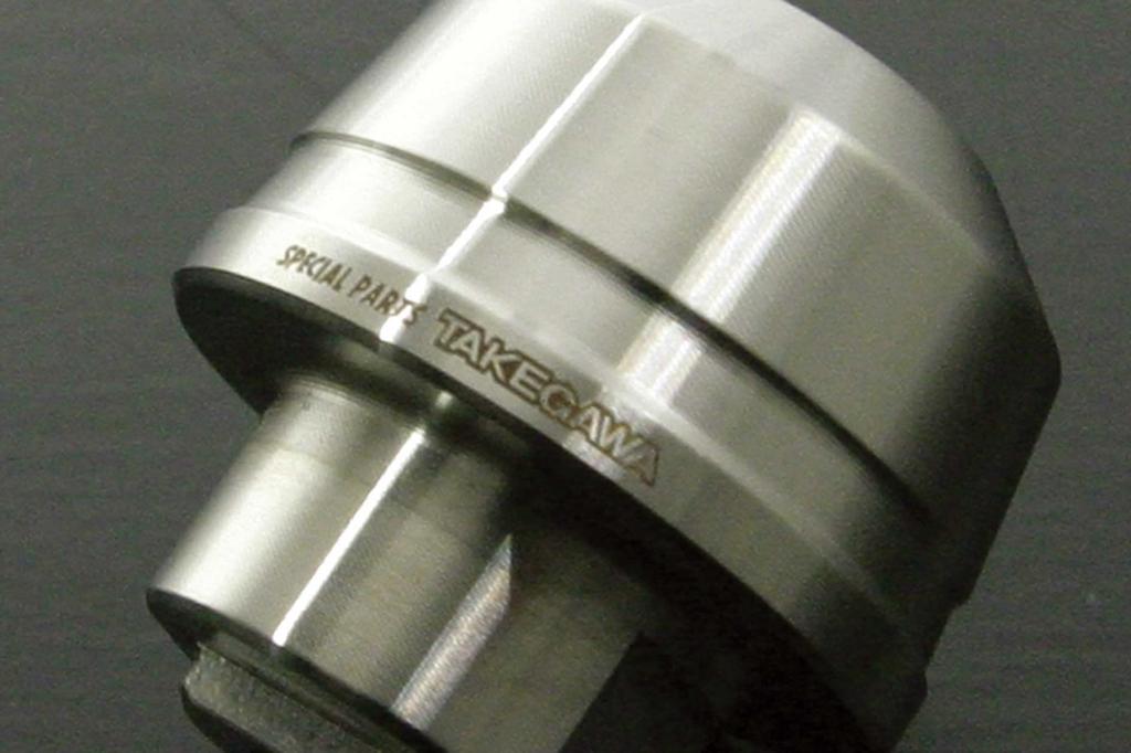 Специальные детали Такегава (ТАКЕГАВА) Концевики руля из нержавеющей стали (2 куска) для Cub/CT125/DAX125 06-01-0194