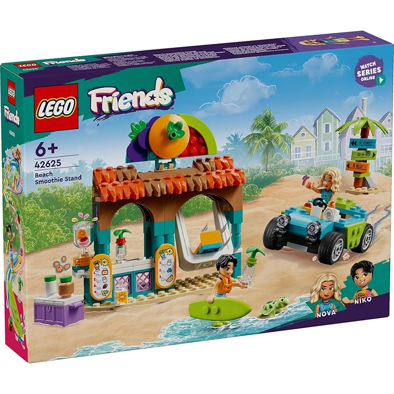 Lego friends пляжный напиток бар игрушки игрушка подарок на день рождения блок Образовательный образование Рождество девочка мальчик ребенок 6 лет 7 лет 8 лет 9