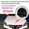 1 шт.-ZZ- 57 мм Значок-эмблема на капот автомобиля Для Mercedes Benz AMG W124 W140 W163 W202 W203 W204 W210 W211 W205 A2048170616