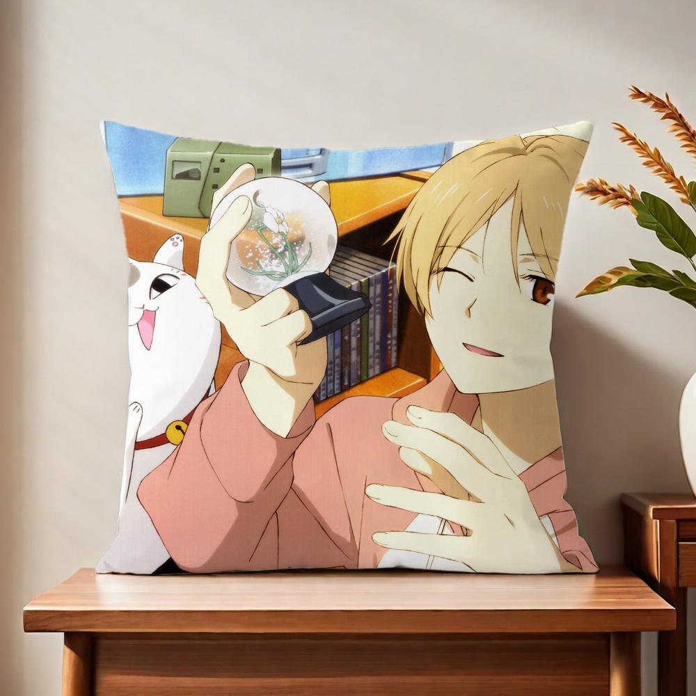N-natsume Y-yuujinchou Чехол на подушку с кошкой Для печати на подушке Декор дивана Дом Автомобиль Комната Кофейня Офис Скандинавская простота