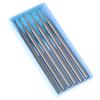 6 PCS Tungsten Steel Carbide Engraving Drill Bits 1MM Die Grinder Drill  Jewelry Burr