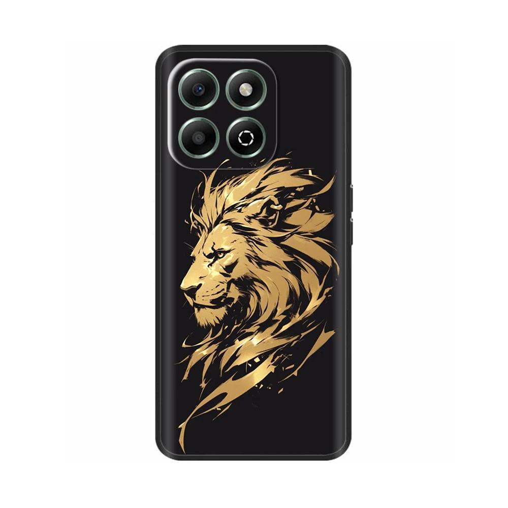Чехол для телефона Honor X6b Чехол Бабочка Жидкий силикон Полная защита Задняя крышка для Honor X6b X 6b HonorX6b JDY-LX1 JDY-LX2