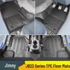 Jiminy Suzuki Jimny TPE Floor Mats - High Edge, Wear-Resistant, Waterproof, Left/Right Hand Drive Compatible, Carpet Surface.