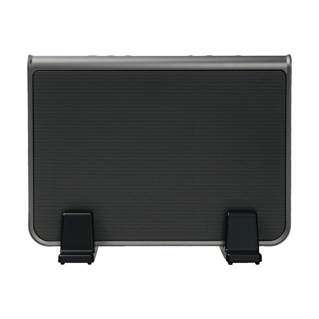 Pioneer Sound Techter Desktop Gaming Speaker Slim Powered Subwoofer Adopts HVT Method Unnecessary Vibration Suppression Small and Thin Subwoofer