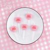 5pcs Cute Heart Shaped Birthday Candles Cake Candle Toppers for Party Wedding Cake Decoration Supplies Birthday Candles