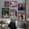 Аниме Магическая битва Сделай сам Липкий постер Необычная наклейка на стену для украшения гостиной, бара, настенный декор