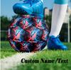 Size 5 Football Custom Name Text, Outdoor Training Soccer BallAtletico Madrid