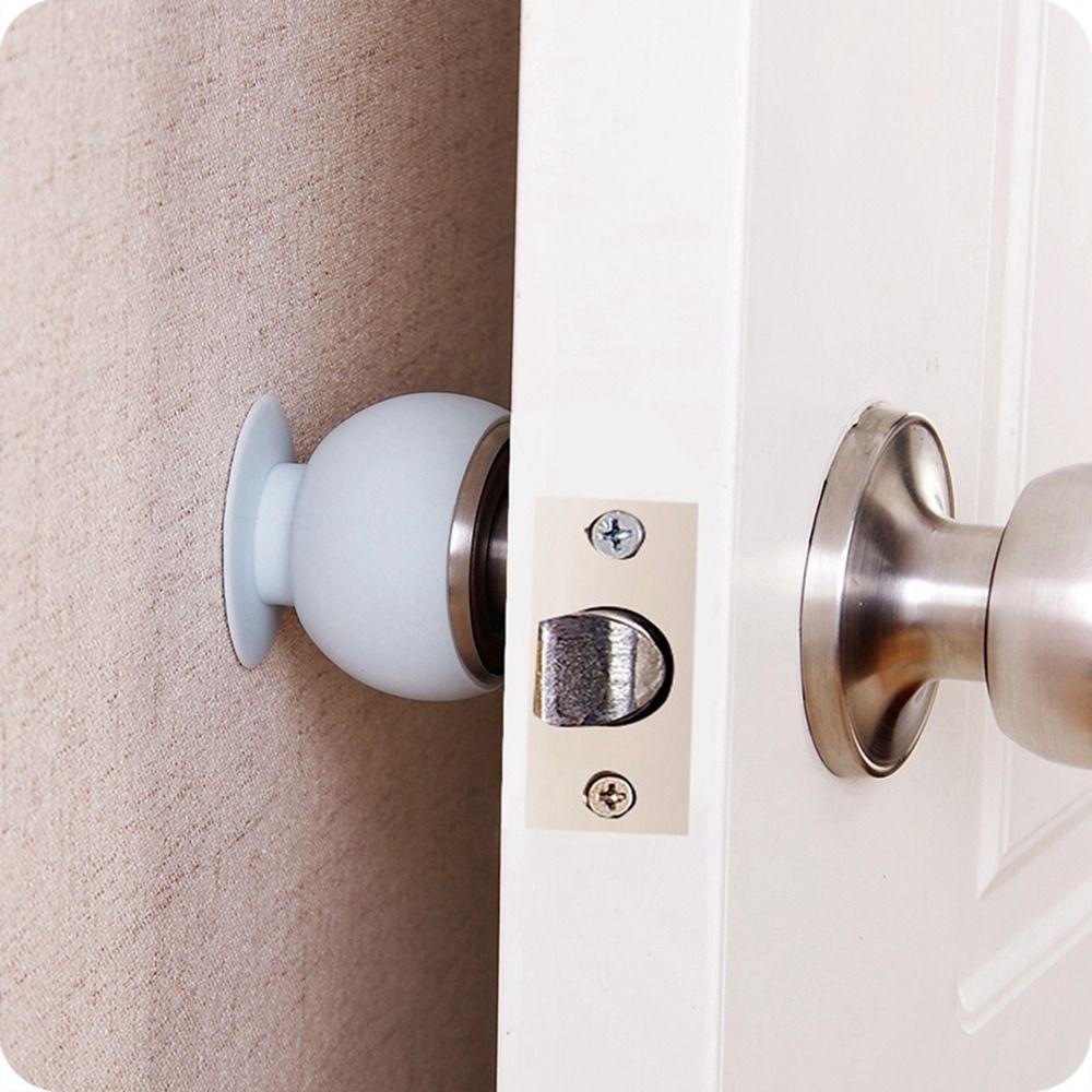 Cup Type Baby Safety Supplies Dustproof Door Handle Bumper Wall Protector Door Knob Cover Crash Pad