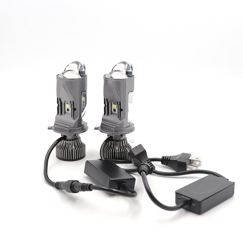 H4 120W 30000LM Супер яркая автомобильная светодиодная фара Авто 9003/HB2 Мини-проектор с двойной линзой Дальний ближний свет Лампа