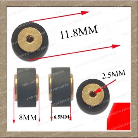 4 шт./комплект Медный прижимной ролик палубы Кассетный магнитофон Кассета для Sharp SONY Technics