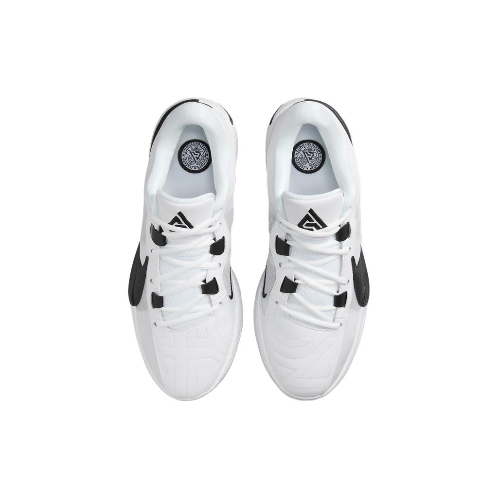 Nike Бело-черные кроссовки унисекс Zoom Freak 5 ТБ DZ2946-100