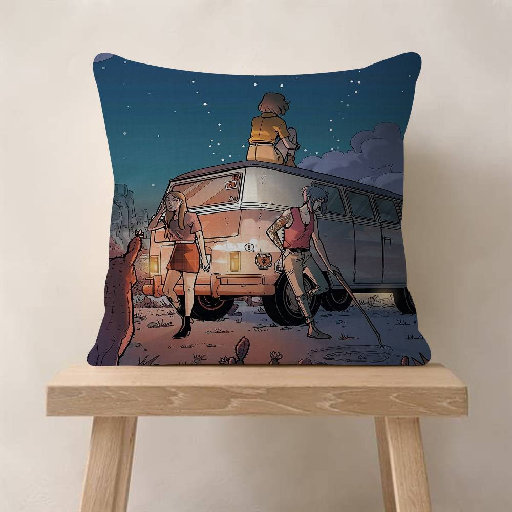 Game Life Is SStrange Pillowcase Toon Gift Cushion Cover Bedroom Home Sofa Chair Seat Decor Pillow Case