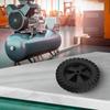 7inch Air Compressor Wheels Replacement Parts Shock Absorption Non-Slip Silent