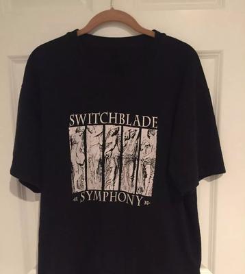 Футболка из коллекции логотипов Switchblade Symphony Классический черный Унисекс S-5XL LI898 Унисекс Футболка