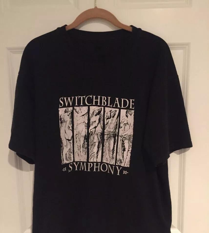 Switchblade Symphony Logo Collection Shirt Classic Black Unisex S-5XL