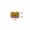 10pcs Plastic Simulation Flower Bed 1:50 1:75 Scale Garden Border  Minihouse Accessories