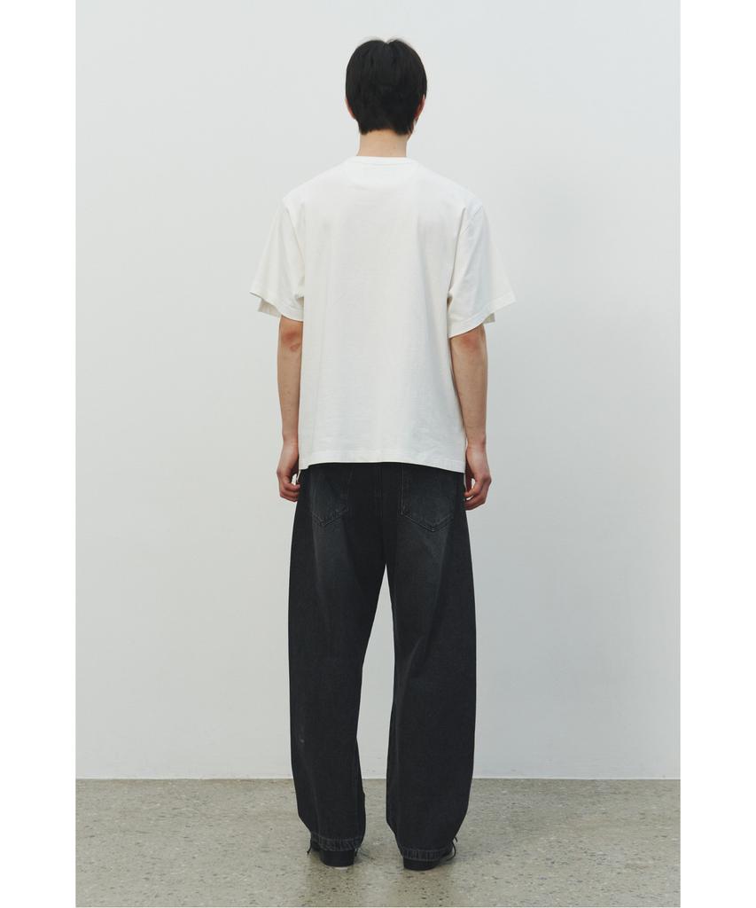 RECODE Garment Patchwork T-Shirt_Rktam25602Whx
