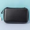 1PCS Stylish Eva Headphone Data Cable Storage Hard Drive Bag Simple Portable Charger Headphone Zipper Box
