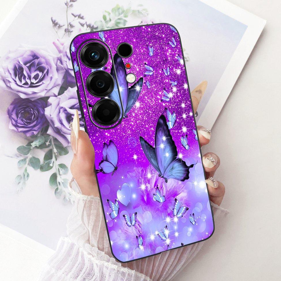 Чехол для Tecno CN5 Чехол для Tecno Camon 50 4G Модный Бабочка Милый Кот Крутой Расписной Мягкий Чехол для Телефона Для Techno Camon50 4G