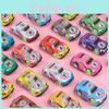 Letters Plastic Mini Rebound Car Toy Fun Play For Kids Hand Skills Development