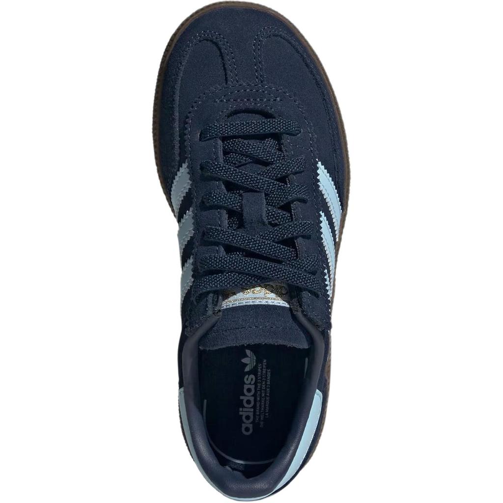 adidas Кроссовки Handball Spezial для маленьких детей Collegiate Navy Clear Sky Gum Kids Sneakers Синие JQ6380