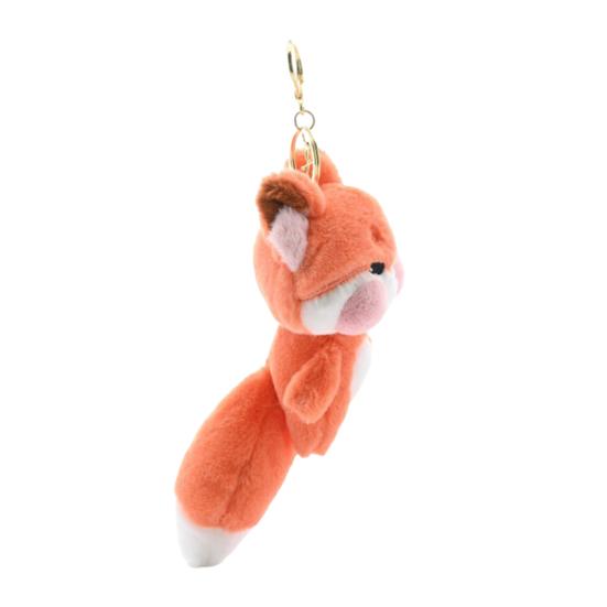Плюшевый брелок с розовой щекой и лисой, чучело, кукла, брелок для ключей, сделай сам, сумка, подвеска, украшение для рюкзака, подарок на день рождения для детей и взрослых