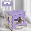 Portable Outdoor Folding Mini Stool - Compact and Durable Plastic Design