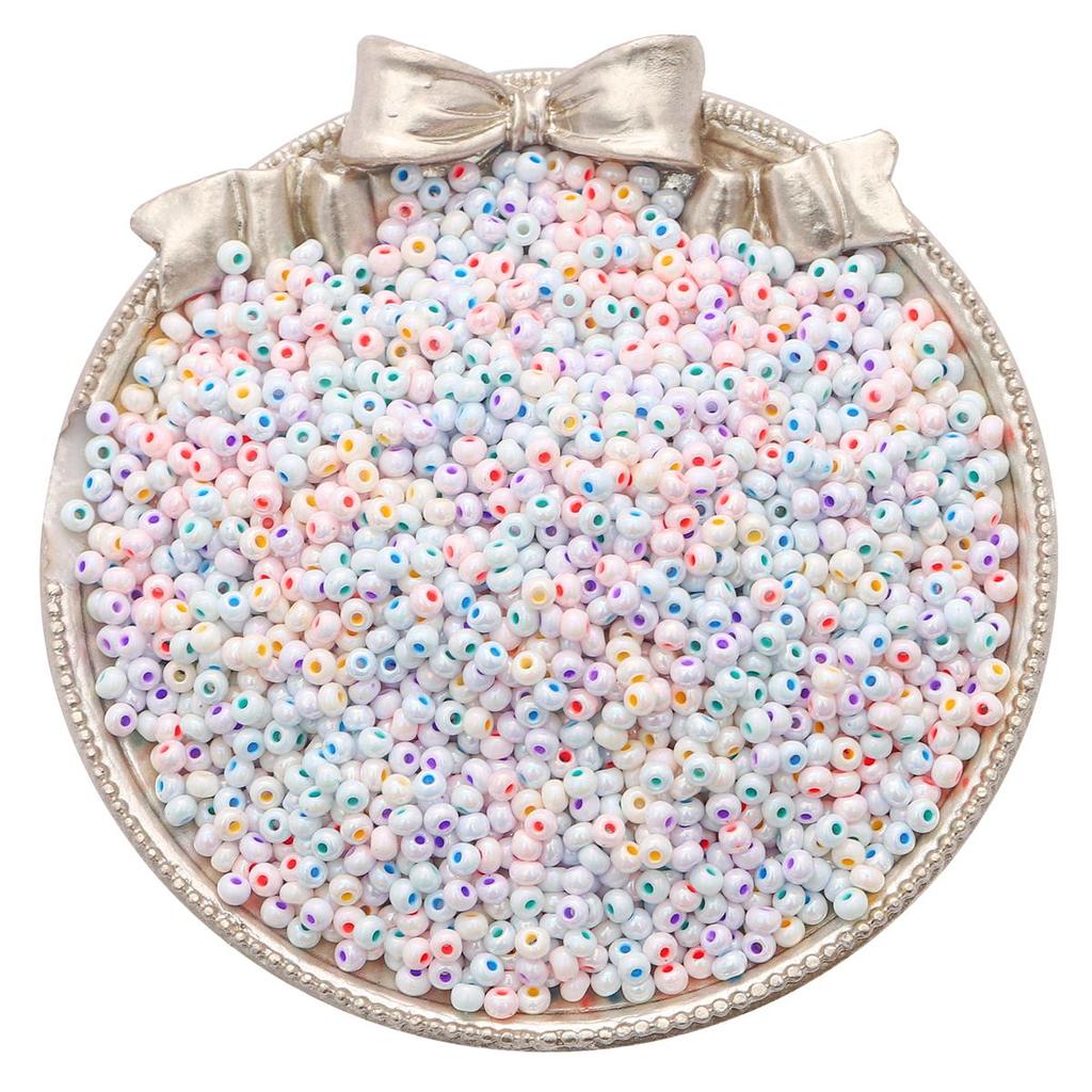 20g High Quality Glass Seed Beads Shiny Glazed Pearl Glass Beads For Earring Bracelet Necklace DIY Jewelry Craft Garment Accessoreis Making