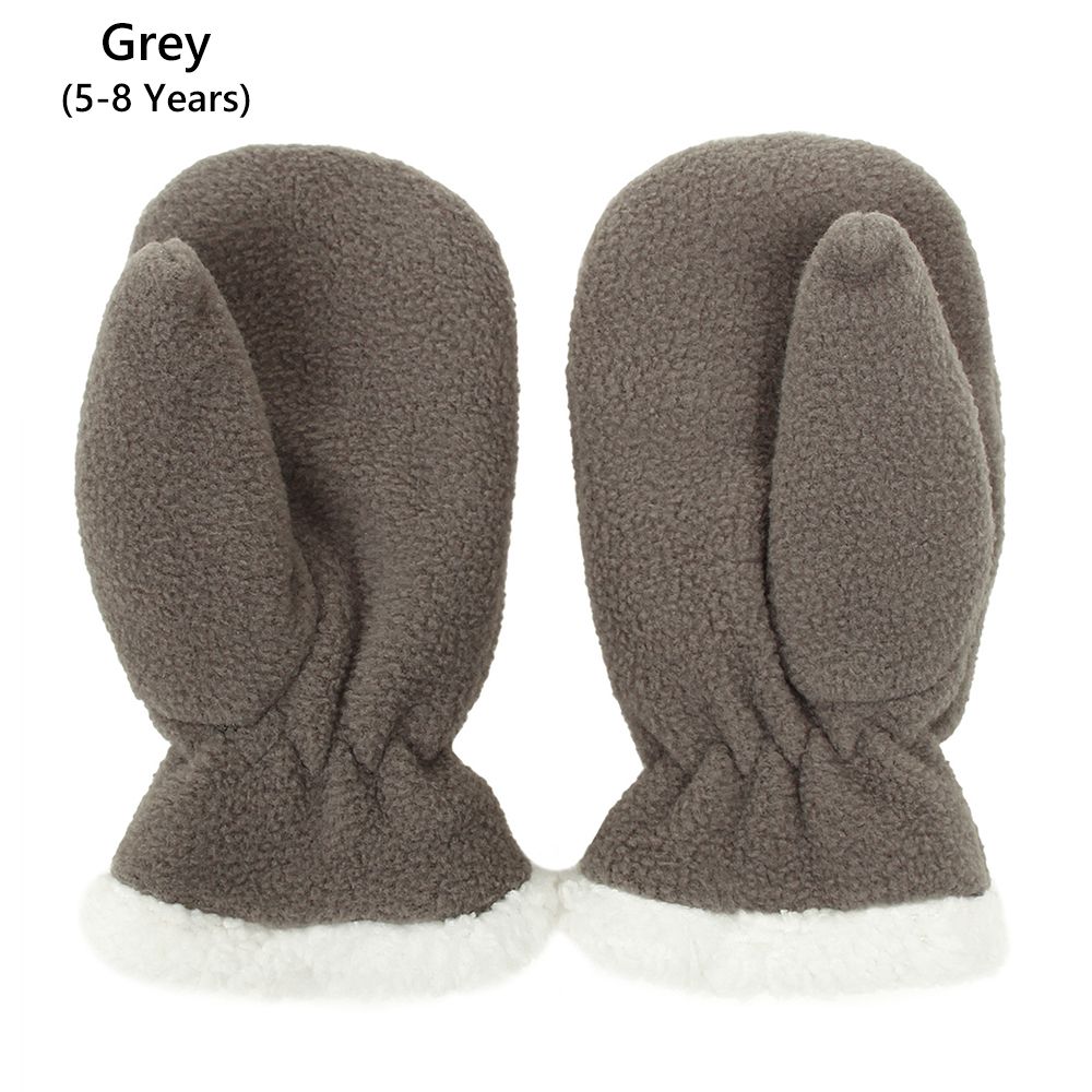 Зимние детские перчатки из поларфлиса, легко надеваются, с флисовой подкладкой, варежки из поларфлиса, варежки для малышей