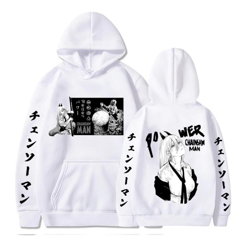 Chaaw Man, Pava, Anime Print Student Fleece Sweater Hoodie
